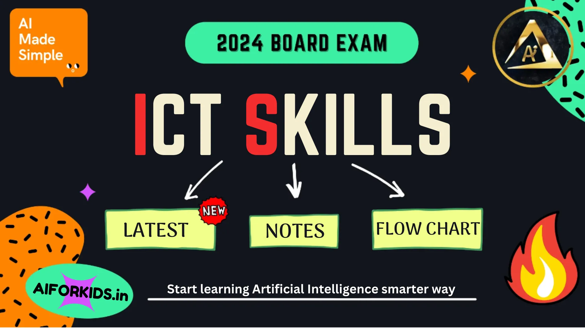 ICT Skills Class 10 Notes AI CBSE | Aiforkids