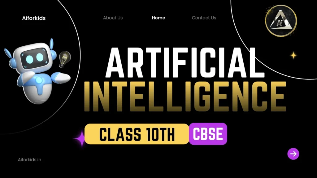 AI Class 10 CBSE Course Page Featured Image