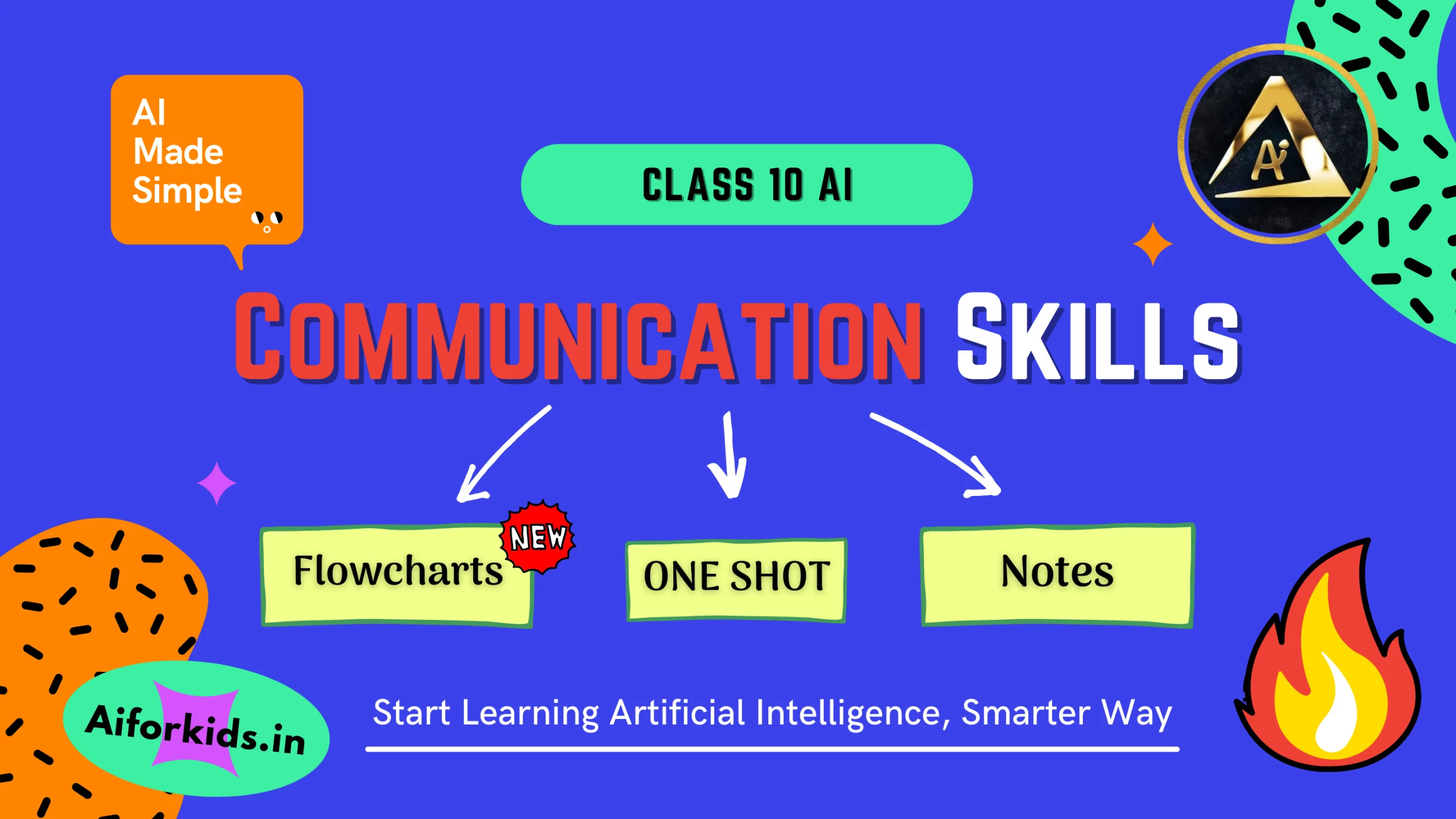 Communication Skills Class 10 CBSE AI Notes