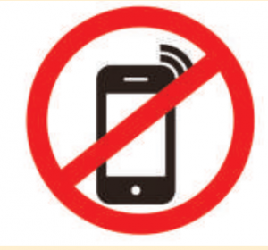 No mobile phone