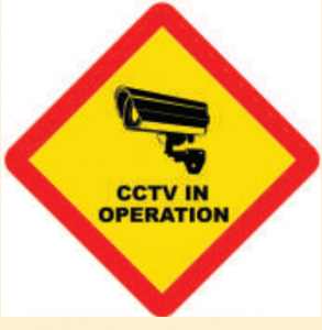 Under CCTV survelliance